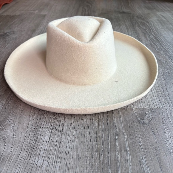 Cream Women's Fedora Hat - Picture 1 of 7